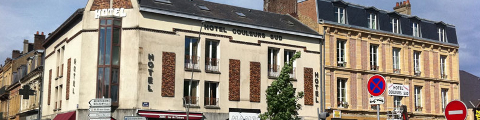 Facade de l'hôtels Charleville Mezières